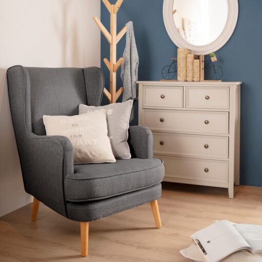 Siti Wingback Armchair - Image 4