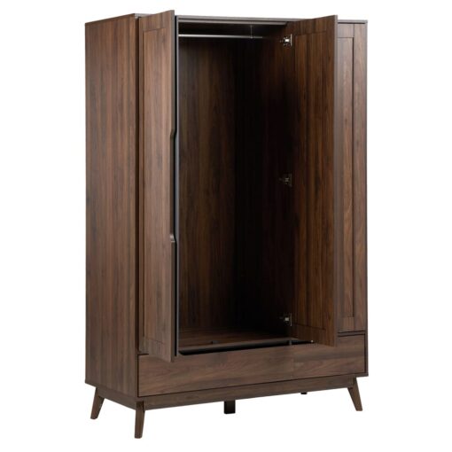 Mocha Lux Wardrobe (3 Doors 2 Drawers) - Image 2