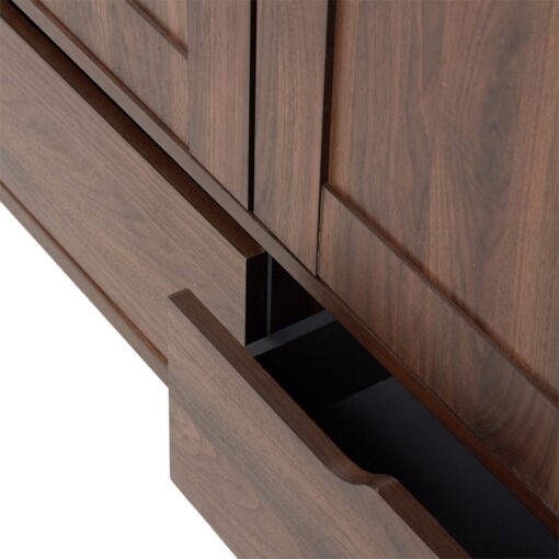 Mocha Lux Wardrobe (3 Doors 2 Drawers) - Image 9