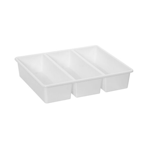 Cutlery Holder 3-Section White
