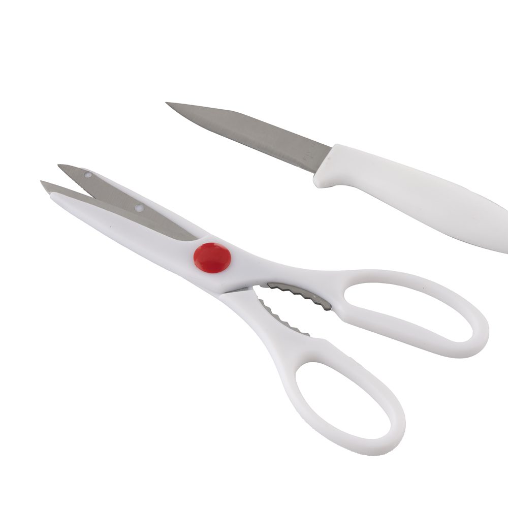 Kitchen Helper Set Of 6 W/ Functional Holder Stainless Steel - Image 6