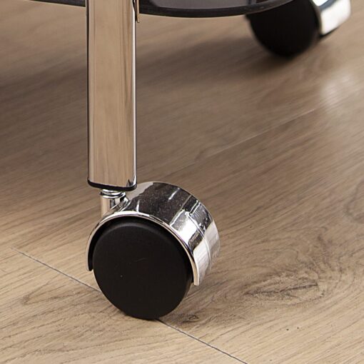 Skylar Silver Serving Trolley - Image 4
