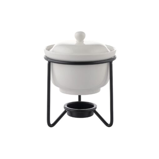 5" Casserole W/ Iron Stand - Image 3