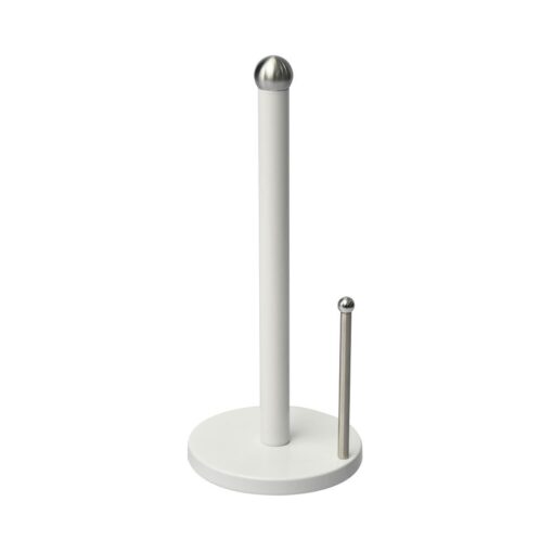 Paper Towel Holder Double Pole White