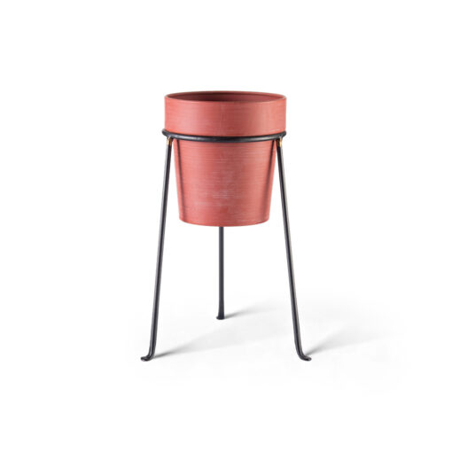 Metal Planter with Stand (H24cm)