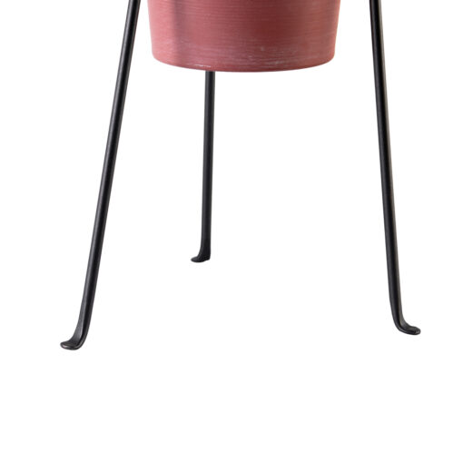 Metal Planter with Stand (H24cm) - Image 4