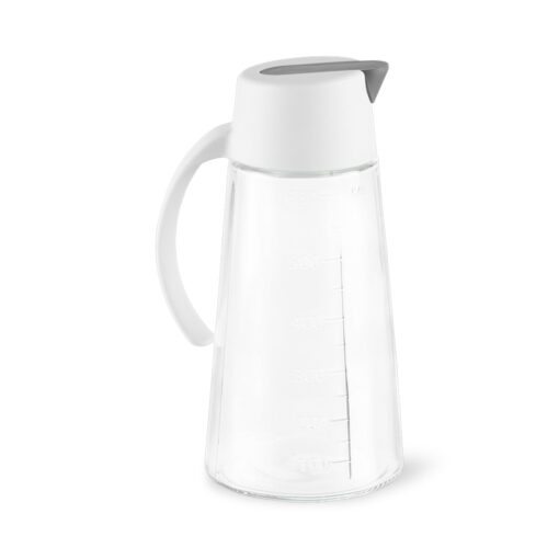 Glass Oil Dispenser with Auto Flip Cap (630ml) - Image 3