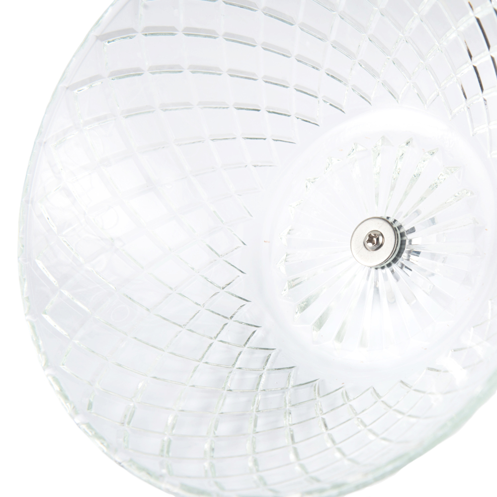 Glass Cake Stand with Dome Lid (18cm) - Image 4