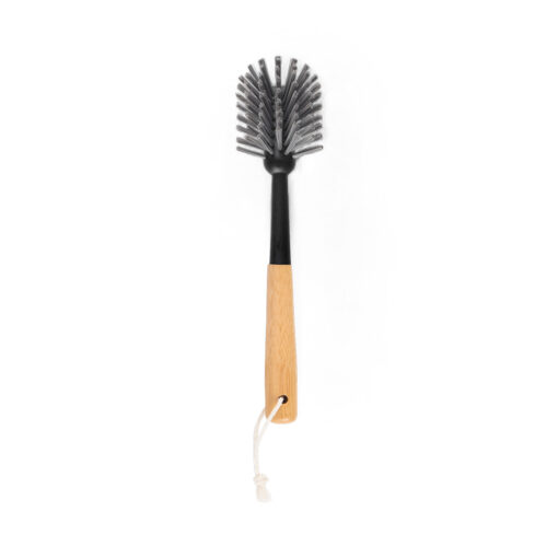Dish Brush with Bamboo Handle - Image 2