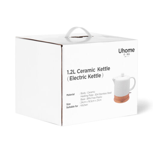 Uhome Ceramic Electric Kettle (1.2L) - Image 18