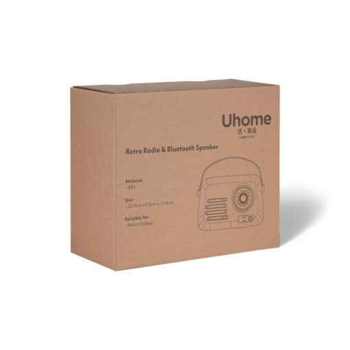 Uhome Retro Radio & Bluetooth Speaker - Image 26