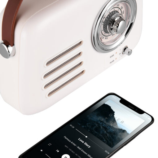 Uhome Retro Radio & Bluetooth Speaker - Image 7