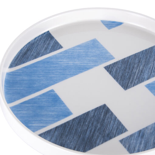 3 Pcs Bone China Plate Set - Image 5