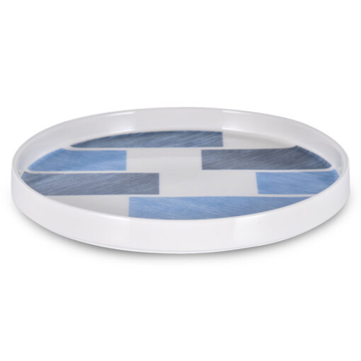 3 Pcs Bone China Plate Set - Image 7
