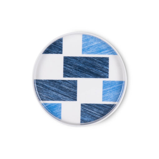 3 Pcs Bone China Plate Set - Image 4