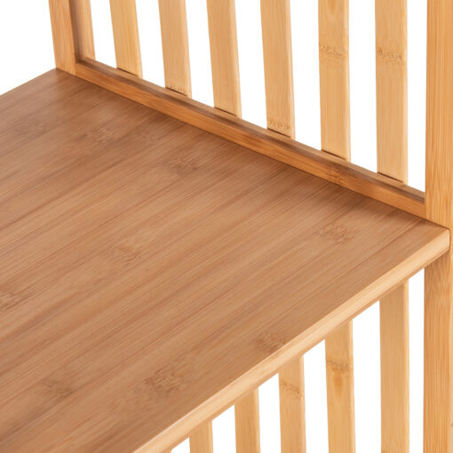 Yuto 4 Tier Bamboo Shelves - Image 4