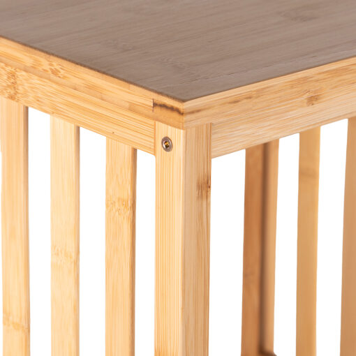 Yuto 4 Tier Bamboo Shelves - Image 6