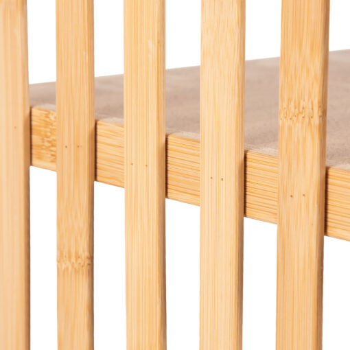 Yuto 4 Tier Bamboo Shelves - Image 8