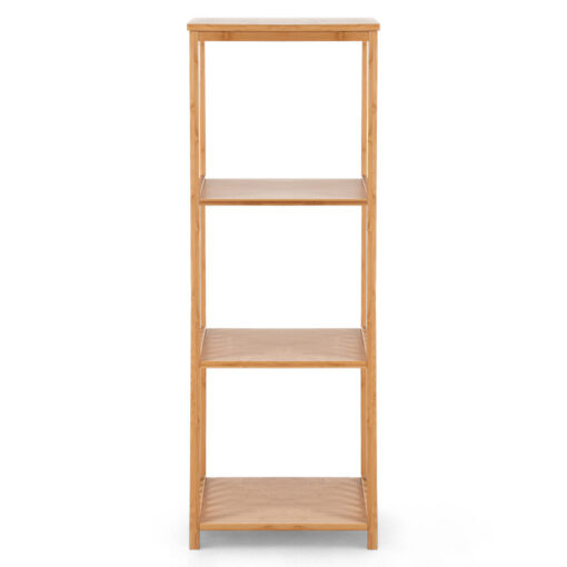 Yuto 4 Tier Bamboo Shelves - Image 2