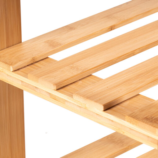 Haru Bamboo Bench with Shoe Storage - Image 6