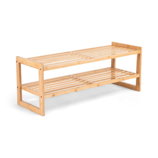 Riku 2 Tier Bamboo Shoe Rack