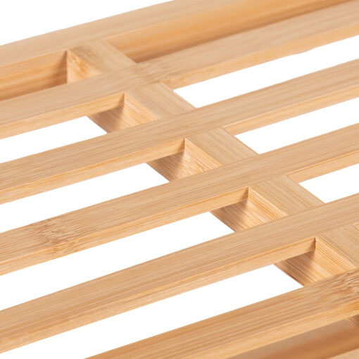Riku 2 Tier Bamboo Shoe Rack - Image 4