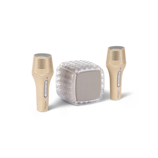 Uhome Shock Resistant Air Pad Speaker with 2 Microphone