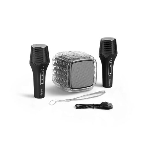 Uhome Shock Resistant Air Pad Speaker with 2 Microphone - Image 34