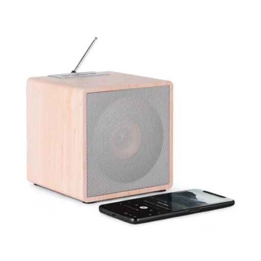 Uhome Retro Cube Radio Speaker - Image 2