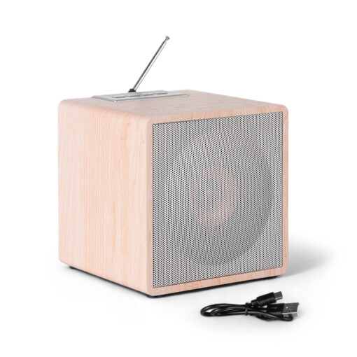 Uhome Retro Cube Radio Speaker - Image 6
