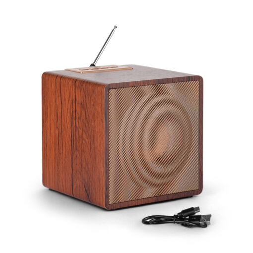 Uhome Retro Cube Radio Speaker - Image 21