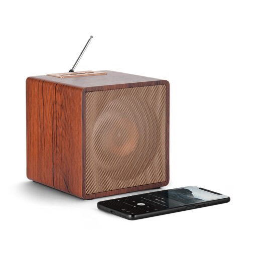 Uhome Retro Cube Radio Speaker - Image 17