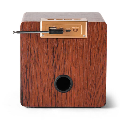 Uhome Retro Cube Radio Speaker - Image 19