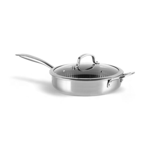 Deep Fry Pan with Lid (24cm)