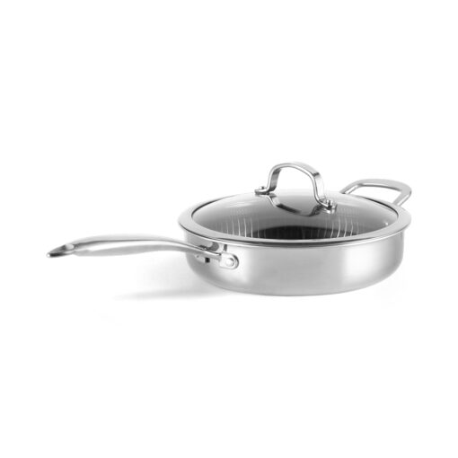 Deep Fry Pan with Lid (24cm) - Image 3