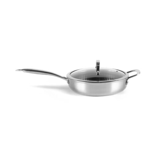Deep Fry Pan with Lid (24cm) - Image 5