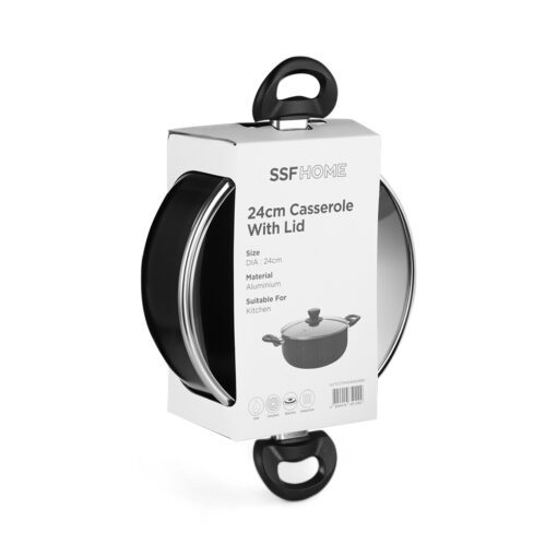 Casserole with Lid (24cm) - Image 12