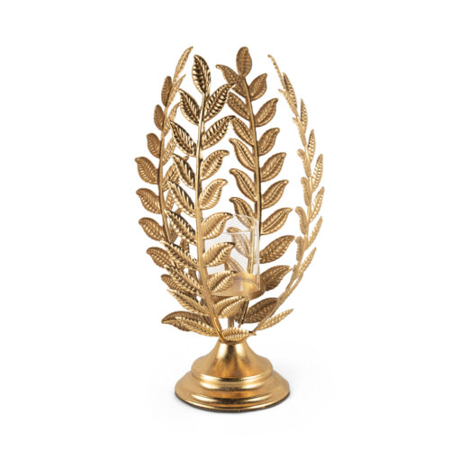 Metal Fern Candle Holder (H42cm)