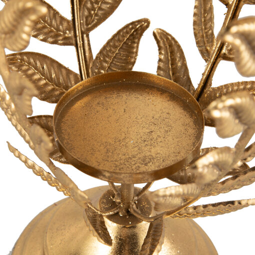 Metal Fern Candle Holder (H42cm) - Image 6