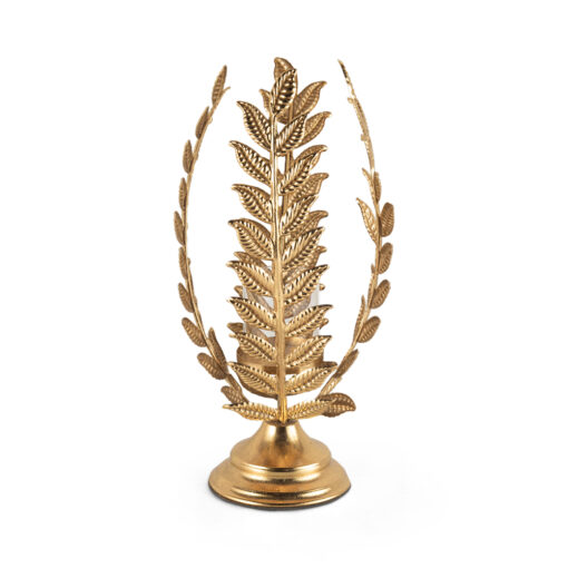 Metal Fern Candle Holder (H42cm) - Image 2