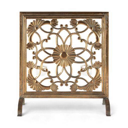 Metal Panel Candle Holder (H48.5cm) - Image 3