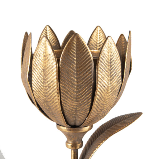 Metal Flower Candle Holder (H46.5cm) - Image 4