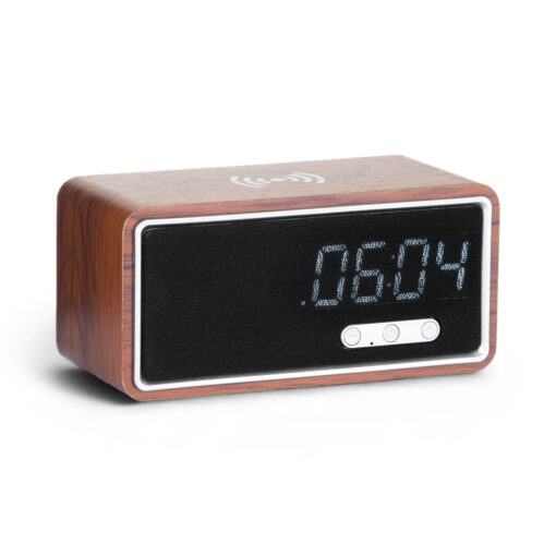 Uhome Alarm Clock Wireless Charger Bluetooth Speaker