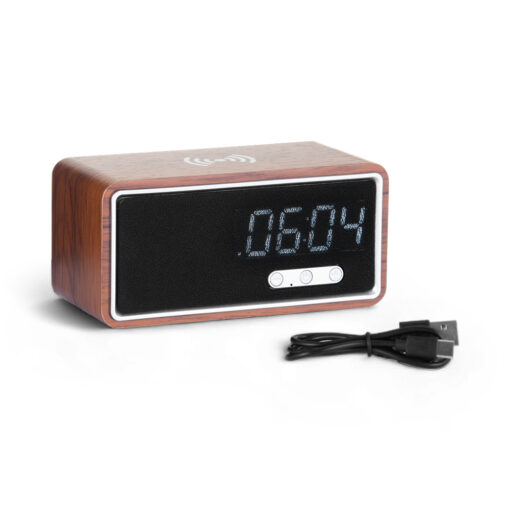 Uhome Alarm Clock Wireless Charger Bluetooth Speaker - Image 4