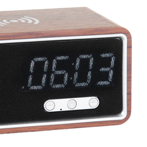 Uhome Alarm Clock Wireless Charger Bluetooth Speaker - Image 8