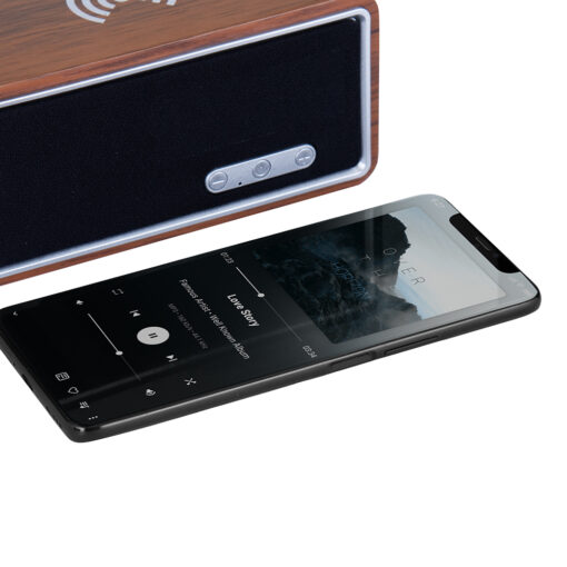 Uhome Alarm Clock Wireless Charger Bluetooth Speaker - Image 9