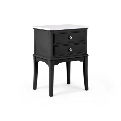 Ruby Marble Top 2 Drawers Nightstand - Image 13