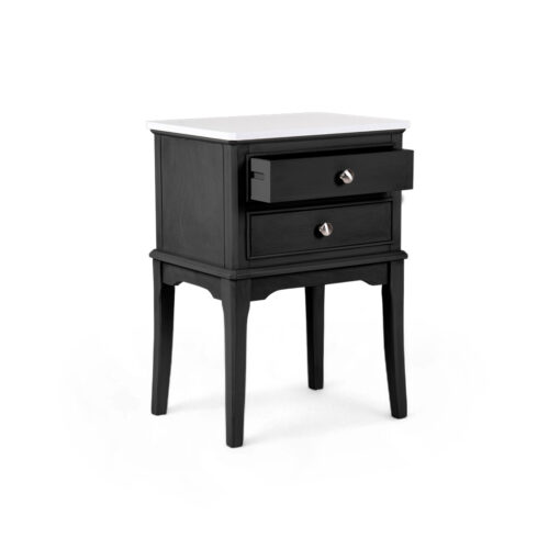 Ruby Marble Top 2 Drawers Nightstand - Image 15