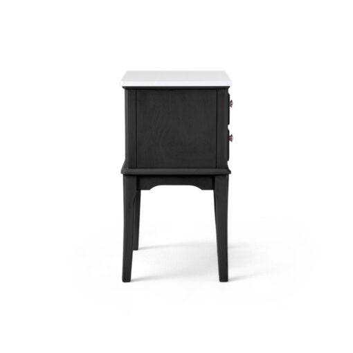 Ruby Marble Top 2 Drawers Nightstand - Image 17