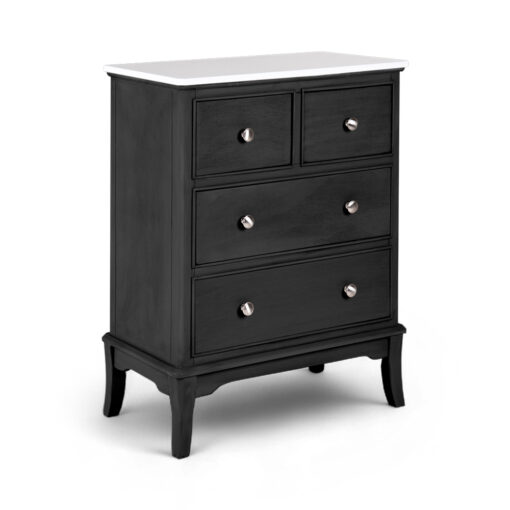 Ruby Marble Top Chest of 4 Drawers - Image 14